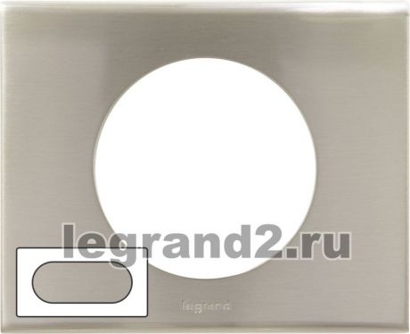 Legrand Рамка 4/5 модулей Legrand Celiane (никель велюр)