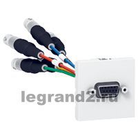 Legrand Адаптер HD Mosaic 15+5 BNC