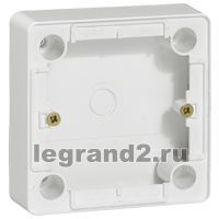 Legrand Коробка Cariva для накладного монтажа 26 мм (белая)