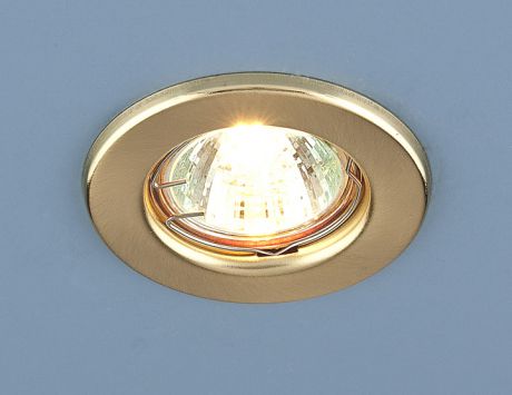 Электростандарт Точечный светильник 9210 MR16 SGD золото матовое