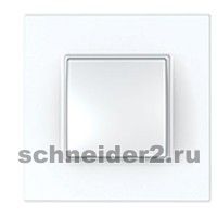 Schneider Рамка Unica Quadro одноместная (белый)