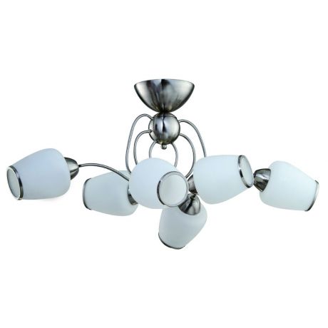 ID Lamp Потолочная люстра 816/6PF-Whitechrome