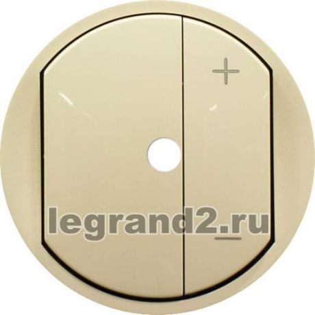 Legrand Лицевая Celiane панель для светорегулятора PLC, слоновая кость