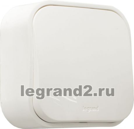 Legrand Кнопка Quteo 6А (Белая)
