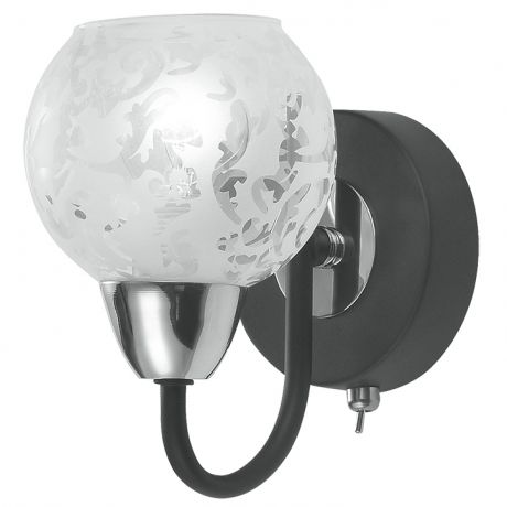 ID Lamp Бра 382/1PF-Blackchrome