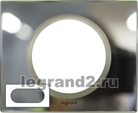 Legrand Рамка 4/5 модулей Legrand Celiane (зеркало)