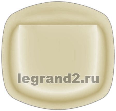 Legrand Лицевая панель Celiane для выключателя с ключ-картой, слоновая кость