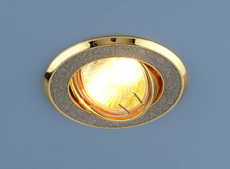Электростандарт Точечный светильник 611 MR16  SL/GD серебряный блеск/золото