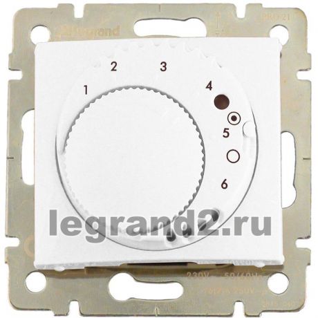 Legrand Терморегулятор Valena для теплого пола (белый)