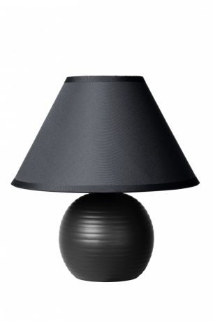 Lucide Настольная лампа KADDY 14550/81/30 Керамика/Ткань (черный)