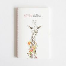 Тетрадь 'Blossom Animals'  / Giraffe