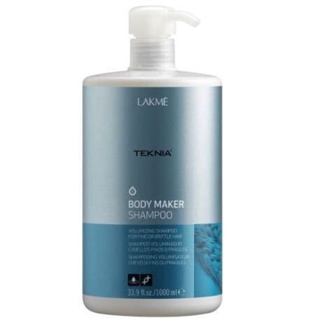 Lakme Шампунь для Волос, Придающий Объем BODY MAKER SHAMPOO, 1000 мл