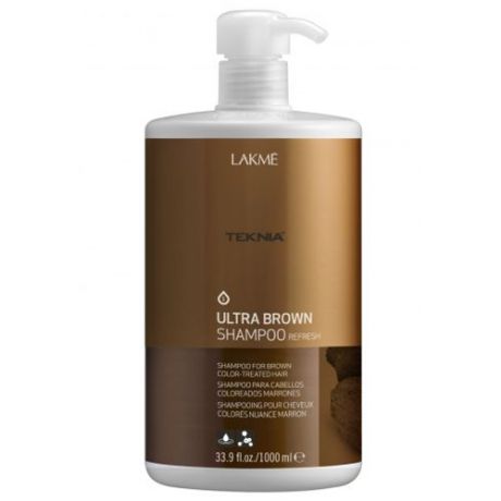 Lakme Средство для Поддержания Оттенка Окрашенных Волос "Коричневый" ULTRA BROWN TREATMENT, 1000 мл
