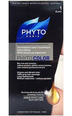 Phyto Краска для Волос Черный 1  Фитоколор