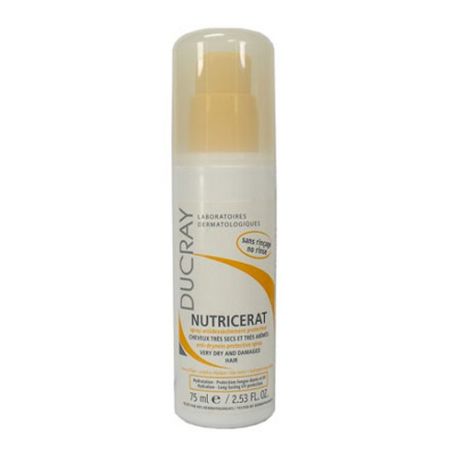 Ducray Защитный Спрей для Сухих Волос Nutricerat Anti-Dryness Protective Spray, 75 мл