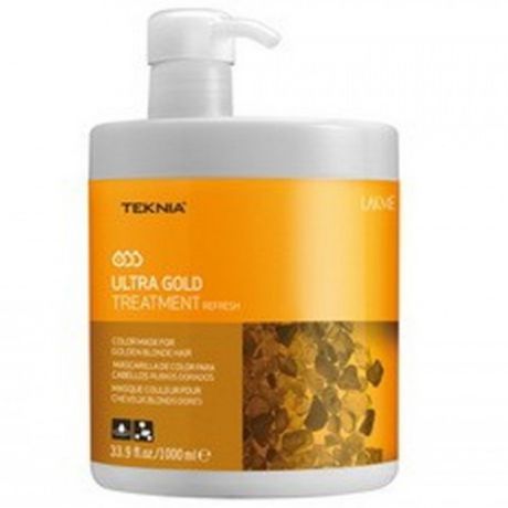 Lakme Средство для Поддержания Оттенка Окрашенных Волос "Золотистый" ULTRA GOLD TREATMENT, 1000 мл