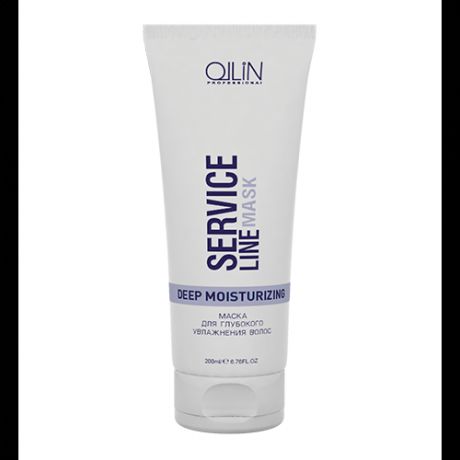 OLLIN PROFESSIONAL SERVICE LINE Маска для Глубокого Увлажнения Волос Deep moisturizing mask, 500 мл
