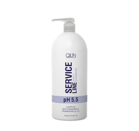 OLLIN PROFESSIONAL SERVICE LINE  Шампунь для Ежедневного Применения Daily Shampoo pH 5.5, 1000 мл