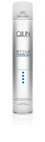 OLLIN PROFESSIONAL STYLE Лак для Волос Ультрасильной Фиксации Ultra Strong Hairspray, 400 мл