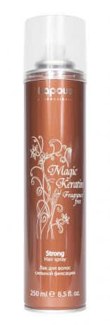 Kapous  Magic Keratin Лак Аэрозольный для Волос Сильной Фиксации с Кератином, 250 мл