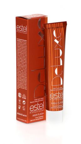 ESTEL Стойкая Крем-Краска для Волос De Luxe 65 фиолетово-красный High Flash, 60 мл