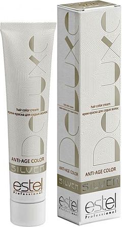 ESTEL Стойкая Крем-Краска для Волос De Luxe Silver 5/6 светлый шатен, 60 мл