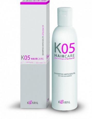 Kaaral K05 Shampoo Anticaduta Шампунь Против Выпадения Волос, 250 мл