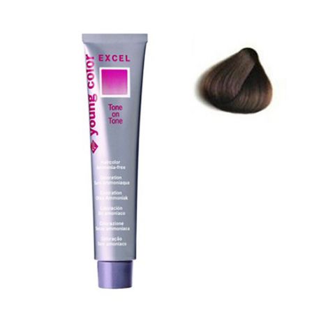 REVLON Безаммиачная Краска для Волос Тон В Тон 5-25 Шоколадно-Ореховый Young Color Excel, 70 мл