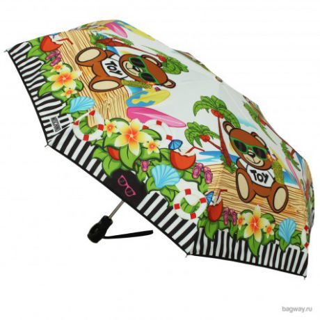Moschino Umbrellas M 8004 (M 8004-OCA Beach Bear Multi)