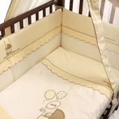Funnababy комплект для детской кроватки 5 предметов funnababy smile