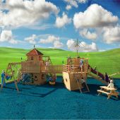 Play System детский игровой комплекс play system замок ричард и корабль колумб