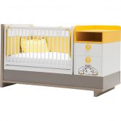 NewJoy детская кроватка-трансформер с комодом newjoy zuzo zuz-1600
