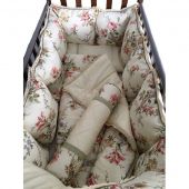 Marele постельный сет для прямоугольной кровати marele цветы 19 предметов