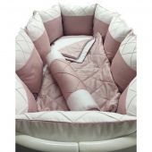 Marele постельный сет для прямоугольной кровати marele бело-розовая классика