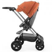 Stokke коляска прогулочная stokke scoot v3 black melange