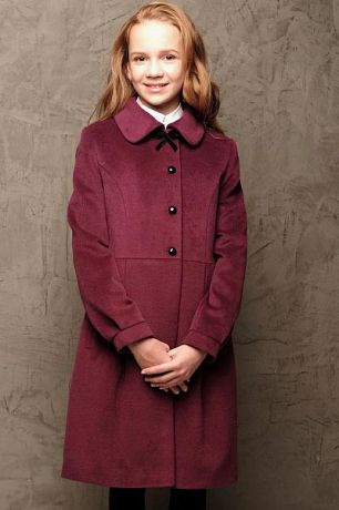 Mamma Mila Пальто для девочки E172 фиолетовый Mamma Mila