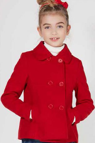 Denny Rose Пальто для девочки 64DRG31006 красный Denny Rose