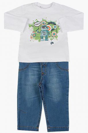 Beba Kids Футболка+джинсы комплект для мальчика 1171OM0A20B00 разноцветный Beba Kids
