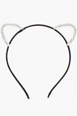 Fashion Jewelry Ободок "Ушки" для девочки FJ397688 серый Fashion Jewelry