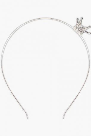 Fashion Jewelry Ободок "Корона" для девочки FJ13/10 серый Fashion Jewelry