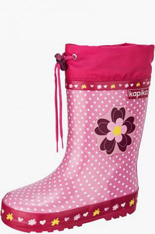 Kapika Сапоги резиновые для девочки 524T розовый Kapika