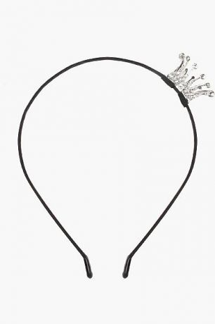 Fashion Jewelry Ободок "Корона" для девочки FJ14/10 серый Fashion Jewelry