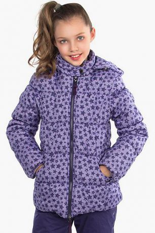 Aviva Куртка для девочки A12-207 фиолетовый Aviva