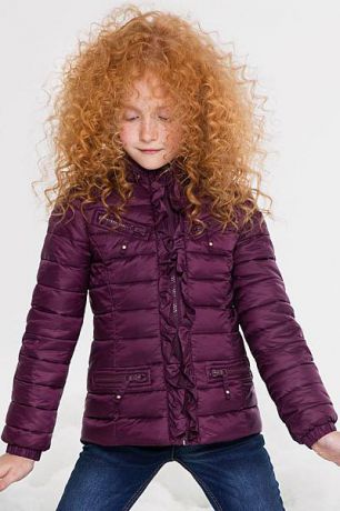 Aviva Куртка для девочки A14-214 фиолетовый Aviva