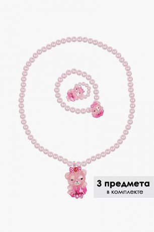 Бэби Ко Набор "Мишка" для девочки VT0906/3/3 розовый Бэби Ко