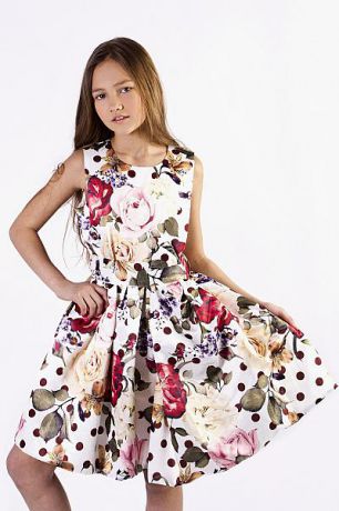 Gaialuna Платье для девочки GE731614 разноцветный Gaialuna