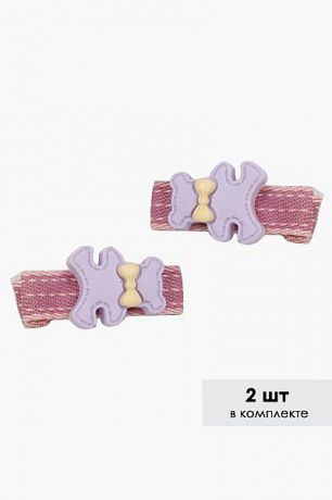 Бэби Ко Заколки "Мишки" 2 шт для девочки VT46/10 фиолетовый Бэби Ко