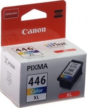Картридж Canon CL-446XL для Pixma iP2840 MG2440 MG2545 MG2540 MG2940 300стр, Цветной 8284B001