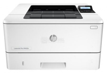 Принтер лазерный монохромный HP LaserJet Pro M402dn, A4, ADF, 38 стр/мин, 128Мб, USB, LAN, Черный G3V21A