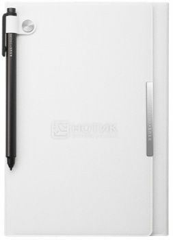 Чехол-книжка ASUS ZenPad S 8.0 Z580C/Z580CA Zen Clutch, Полиуретан/Поликарбонат, Белый  90XB015P-BSL3Q0